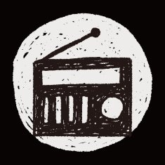 radio doodle drawing N12