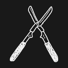 scissor doodle N10