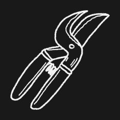 scissor doodle N12