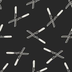 scissor doodle seamless pattern background N4