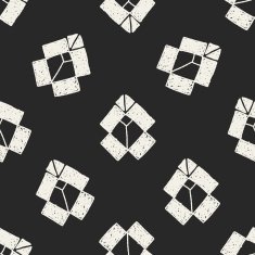 shipping box doodle seamless pattern background N5