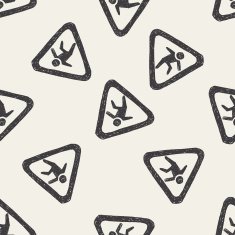 slip doodle seamless pattern background