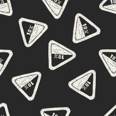 steep road doodle seamless pattern background N2