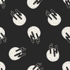 sun doodle seamless pattern background N2