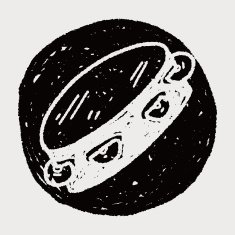 tambourine doodle N7