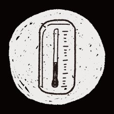 thermometer doodle N11