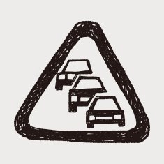 Traffic jam doodle N3