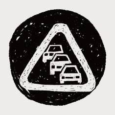 Traffic jam doodle N6