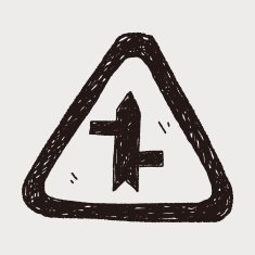 Traffic merges doodle N15