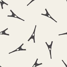 Transmission tower doodle seamless pattern background