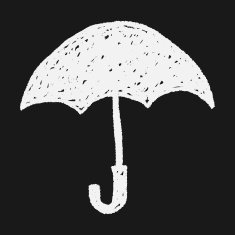 umbrella doodle drawing N16