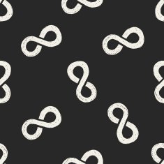 Unlimited doodle seamless pattern background N2