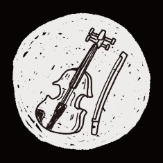 Violin doodle N4