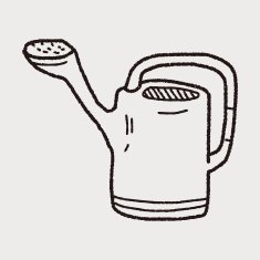 watering can doodle N7