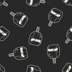 welding mask doodle seamless pattern background N2