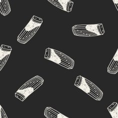 Zither doodle seamless pattern background N2