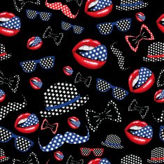 Happy independence day seamless United States of America 4 th
