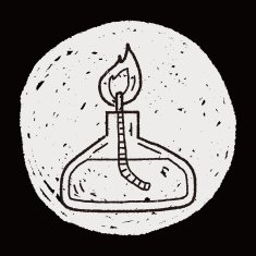 Alcohol lamp doodle N3