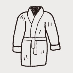bathrobe doodle N3