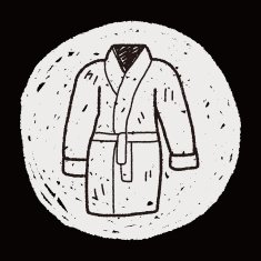 bathrobe doodle N5