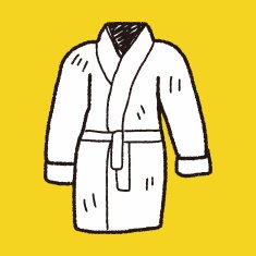 bathrobe doodle N7