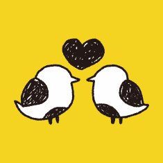 bird love doodle N3