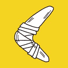 Boomerang doodle N12