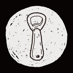bottle opener doodle N4