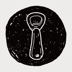 bottle opener doodle N5