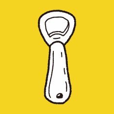 bottle opener doodle N6