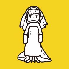 bride doodle N8
