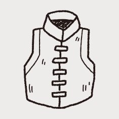 Chinese vest doodle N3