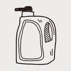 cleaner bottle doodle N15