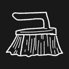 clean brush doodle N26