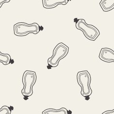 cleaner bottle doodle seamless pattern background N3