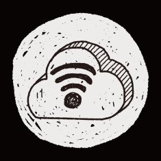 cloud wifi doodle N5