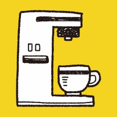 coffee maker doodle N18