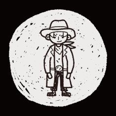 cowboy doodle N4