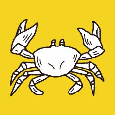 Crab doodle N13