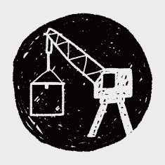 Crane doodle N20
