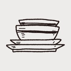 dishes doodle N5