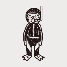 diver doodle N4