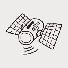 Doodle Satellites N15