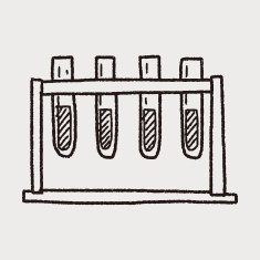 Doodle Test tube N19