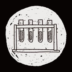 Doodle Test tube N28