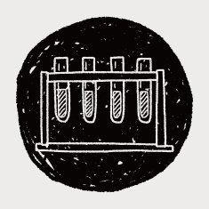 Doodle Test tube N33