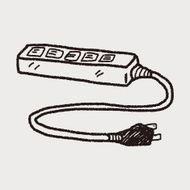 Extension cord doodle N16