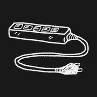 Extension cord doodle N17