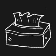 facial tissue doodle N8