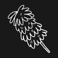 feather duster doodle N11